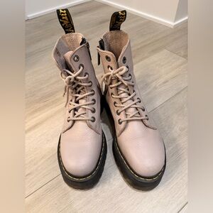 Dr Martens platform boots